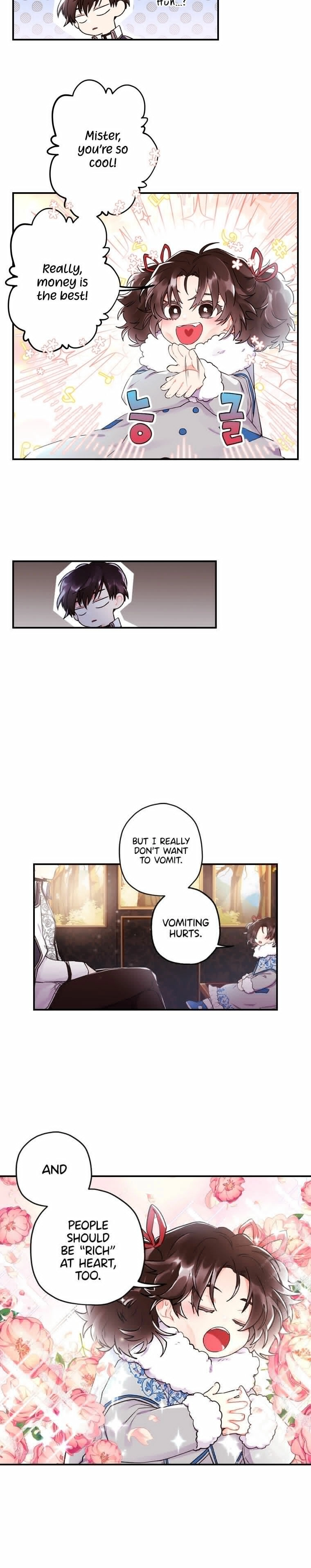 Read The Male Lead's Little Lion Daughter EN Manga Online