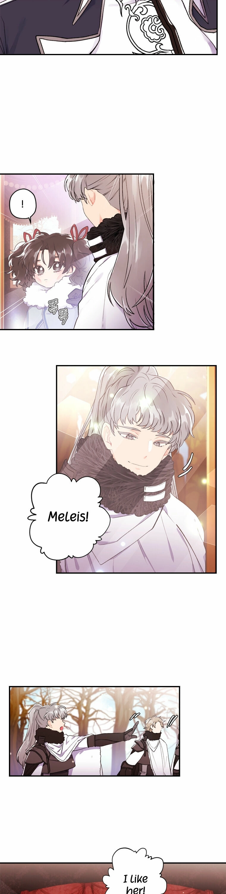 Read The Male Lead's Little Lion Daughter EN Manga Online