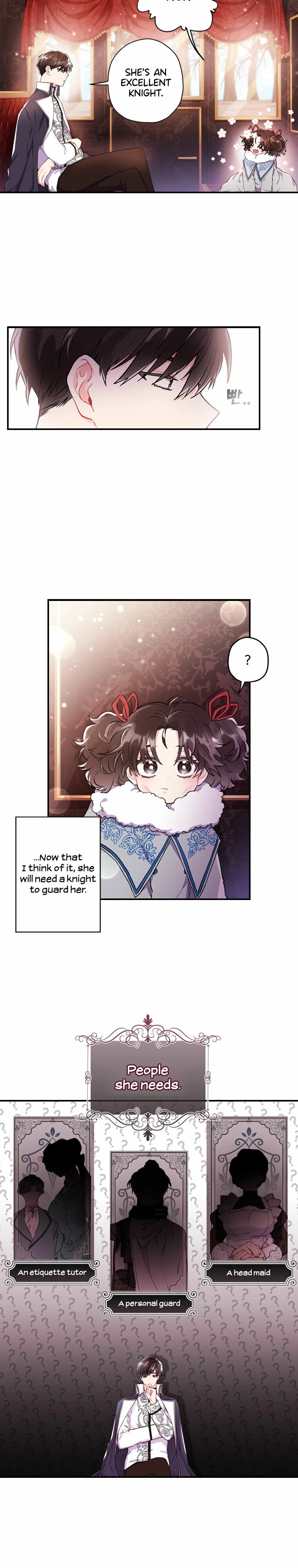 Read The Male Lead's Little Lion Daughter EN Manga Online