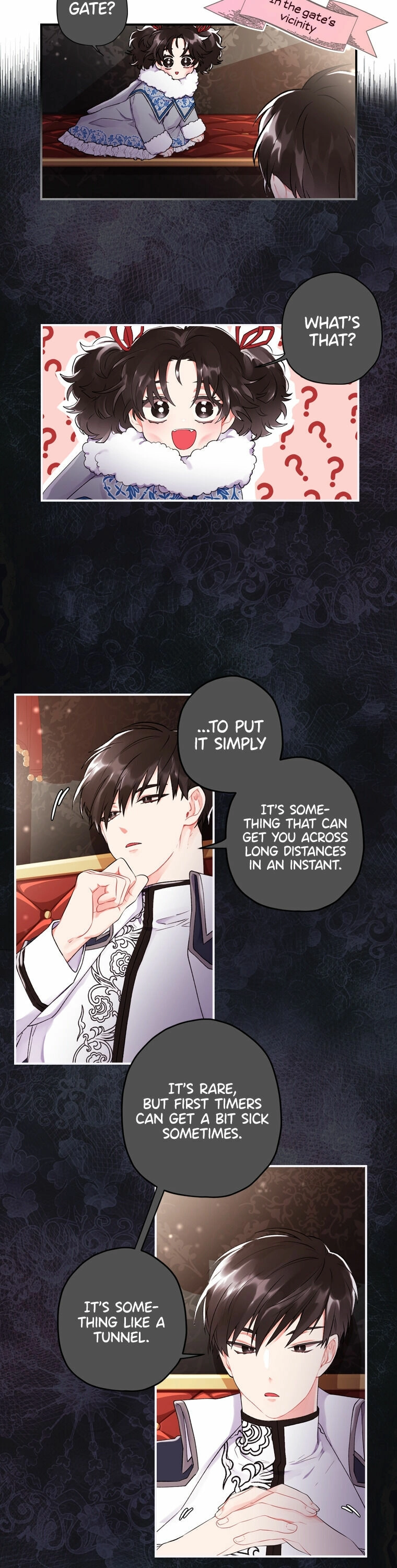 Read The Male Lead's Little Lion Daughter EN Manga Online