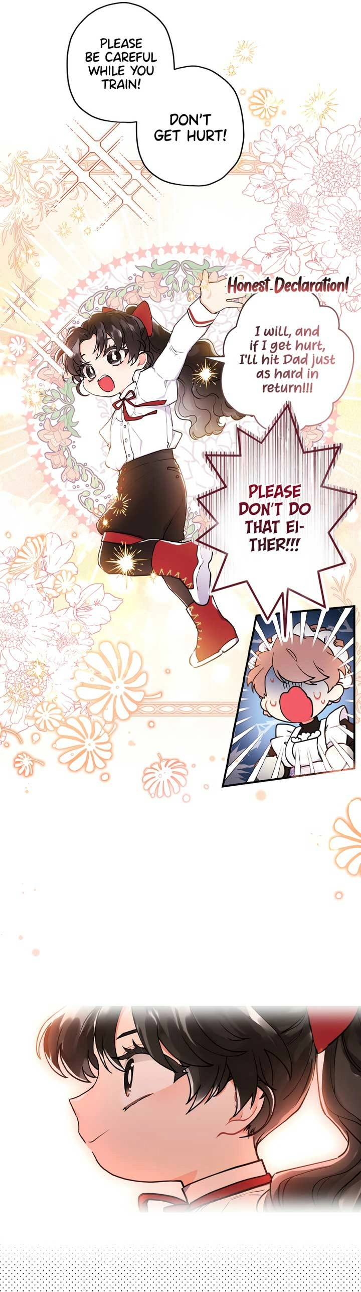 Read The Male Lead's Little Lion Daughter EN Manga Online