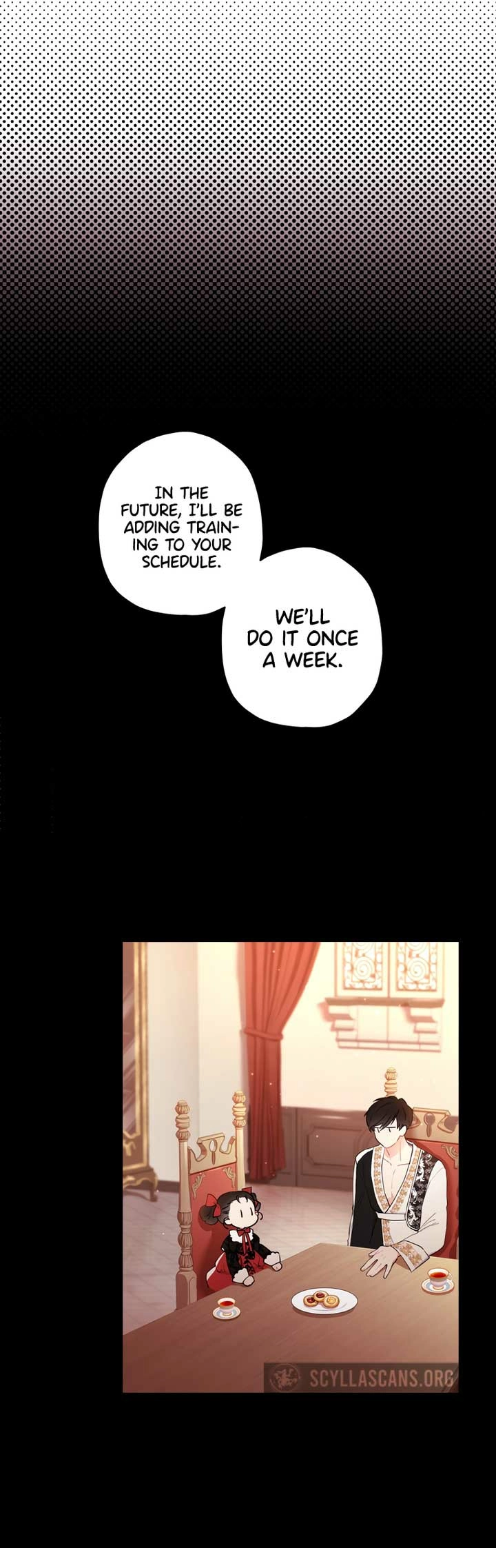 Read The Male Lead's Little Lion Daughter EN Manga Online