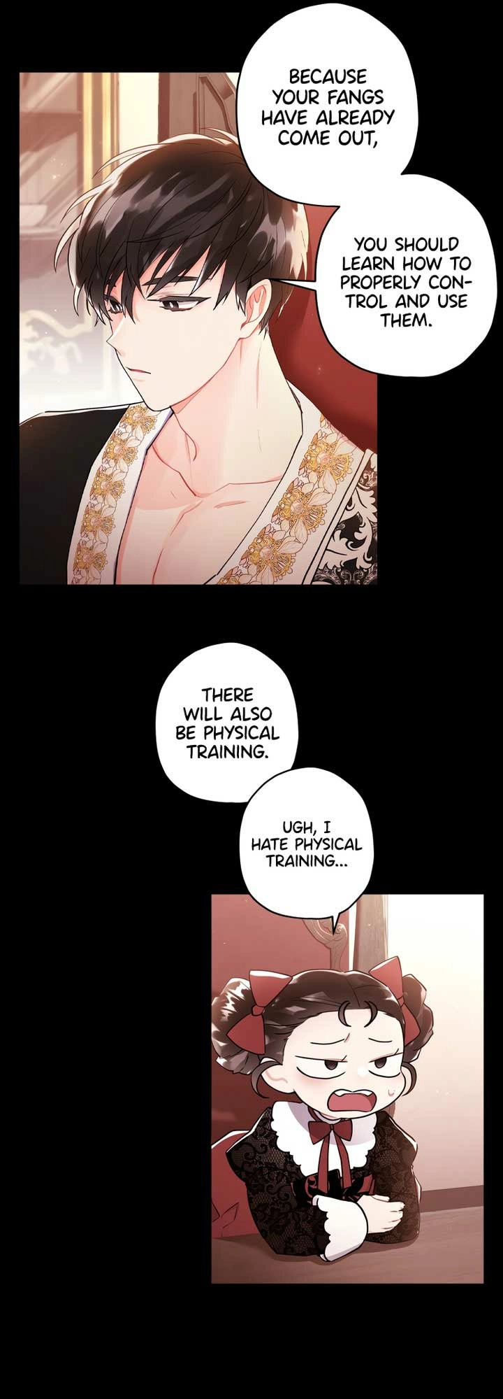Read The Male Lead's Little Lion Daughter EN Manga Online