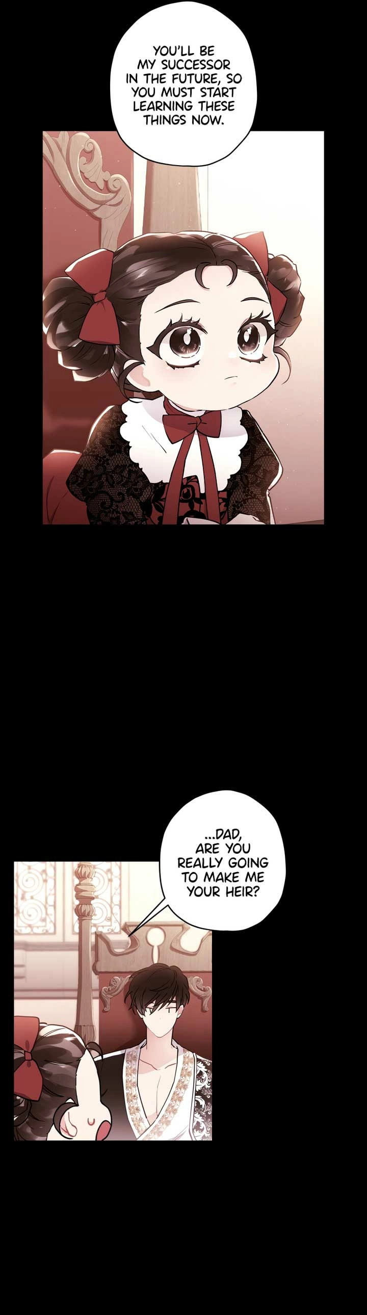 Read The Male Lead's Little Lion Daughter EN Manga Online