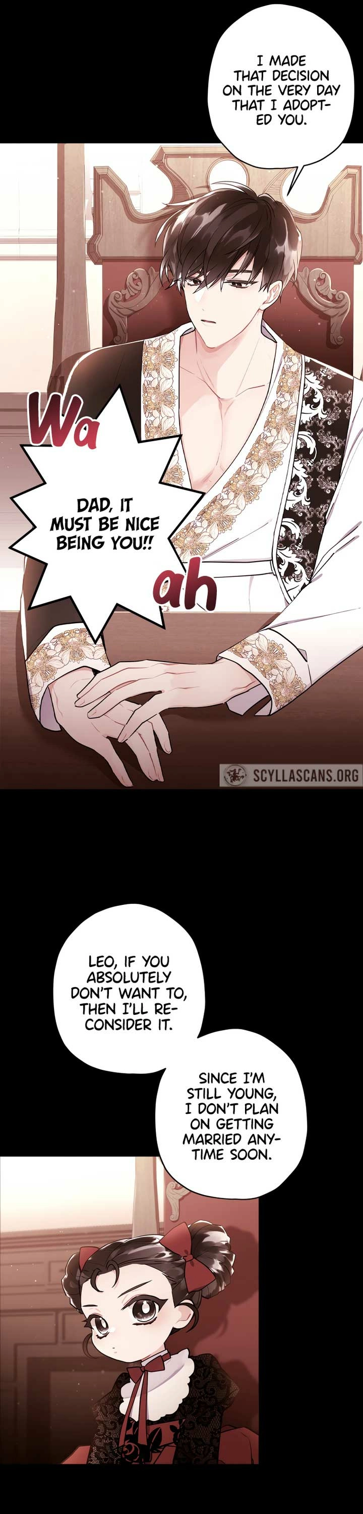 Read The Male Lead's Little Lion Daughter EN Manga Online