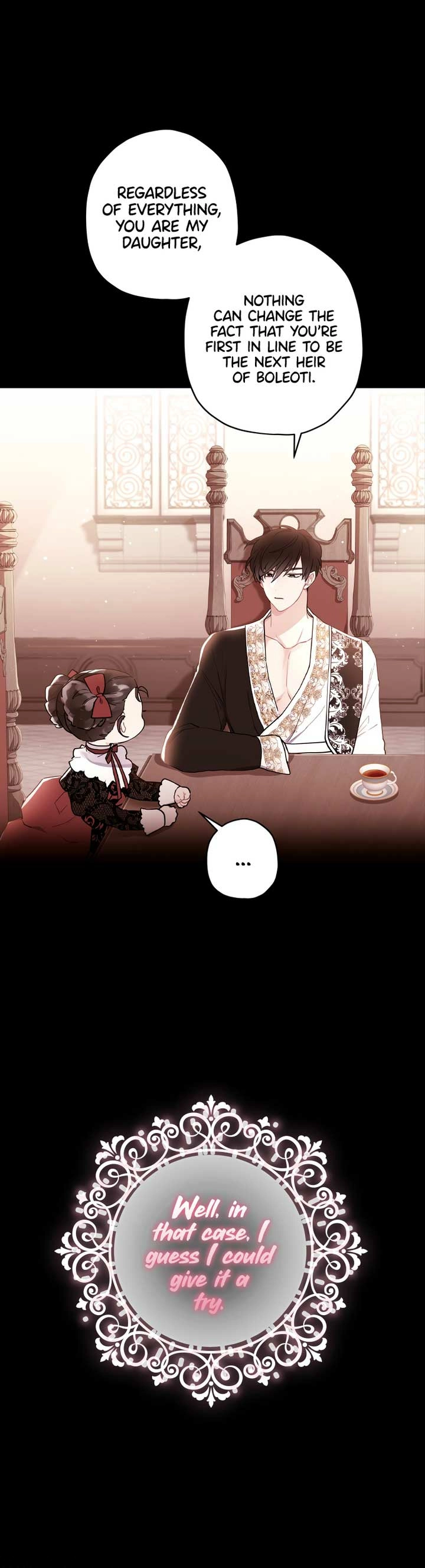Read The Male Lead's Little Lion Daughter EN Manga Online