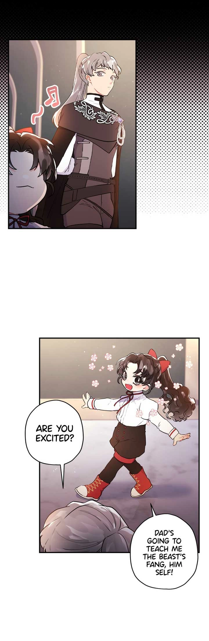 Read The Male Lead's Little Lion Daughter EN Manga Online
