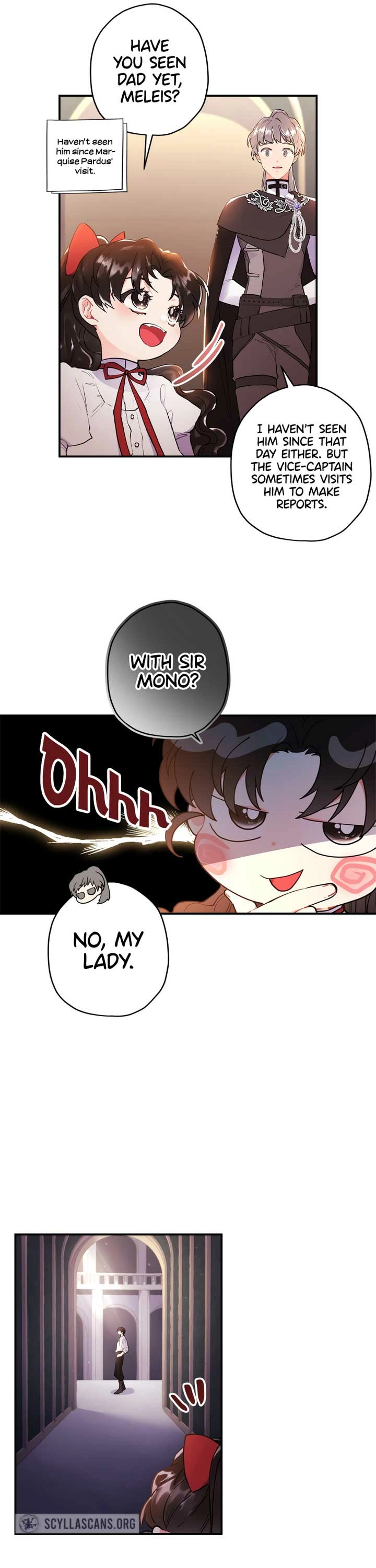 Read The Male Lead's Little Lion Daughter EN Manga Online
