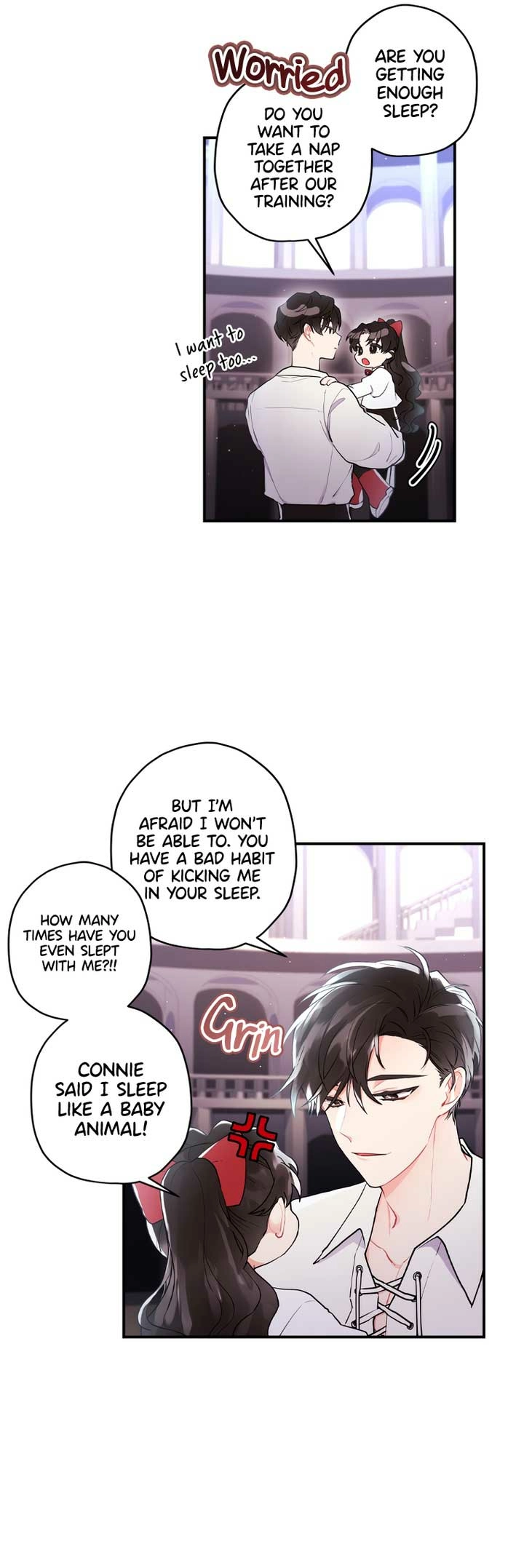 Read The Male Lead's Little Lion Daughter EN Manga Online