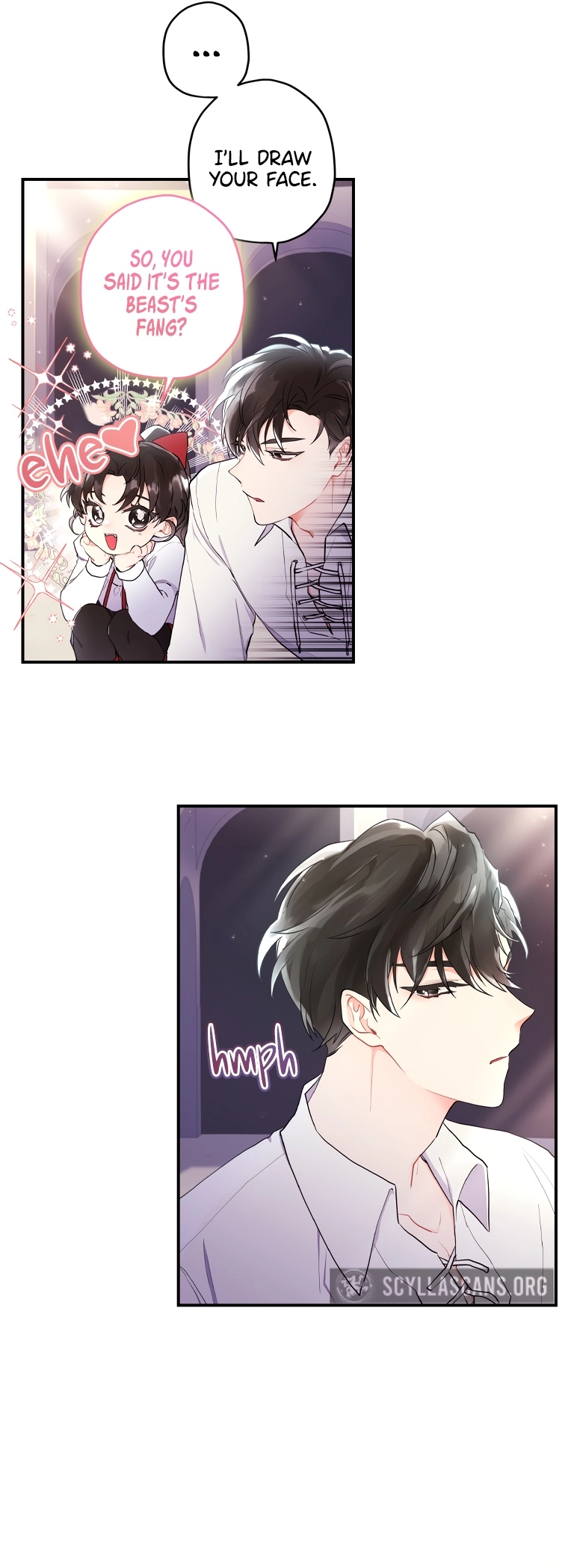 Read The Male Lead's Little Lion Daughter EN Manga Online