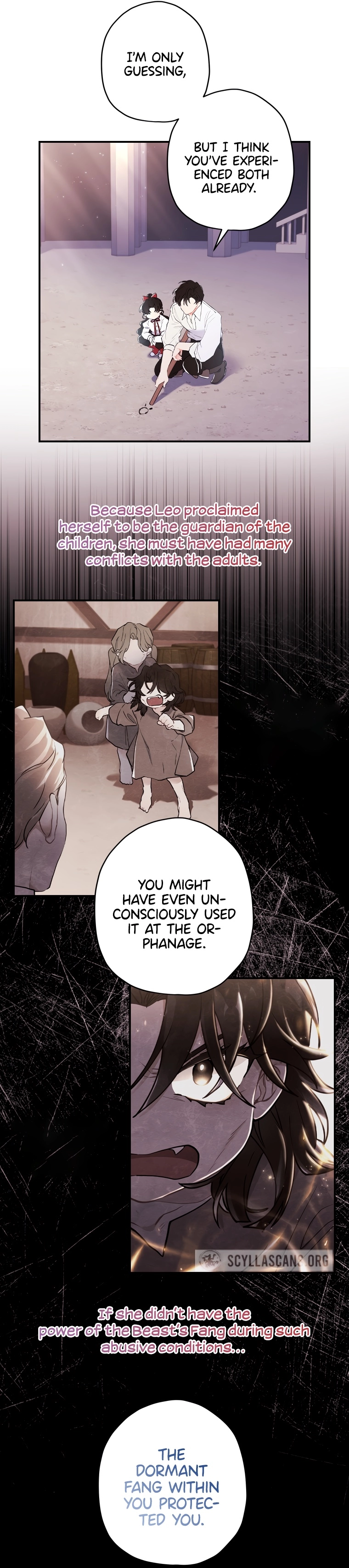 Read The Male Lead's Little Lion Daughter EN Manga Online