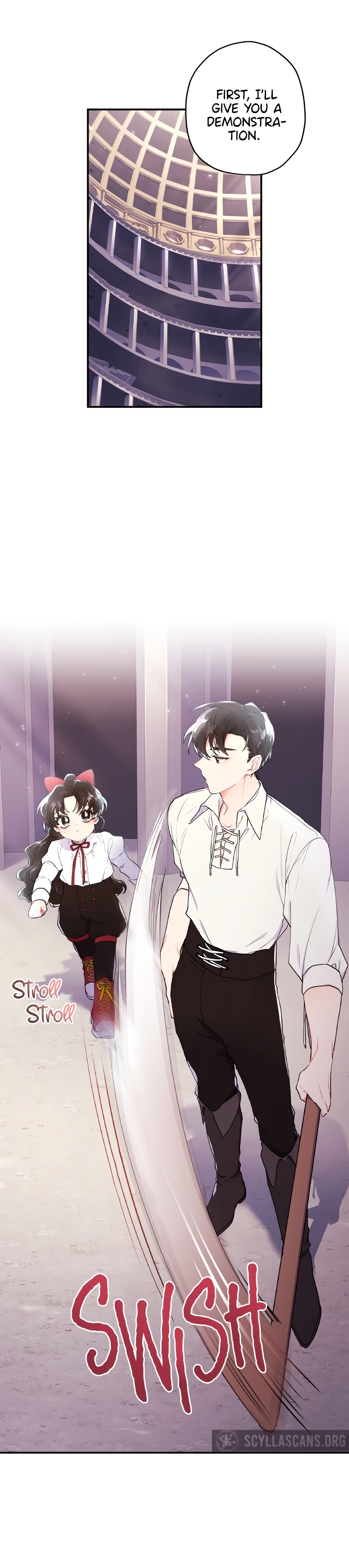 Read The Male Lead's Little Lion Daughter EN Manga Online