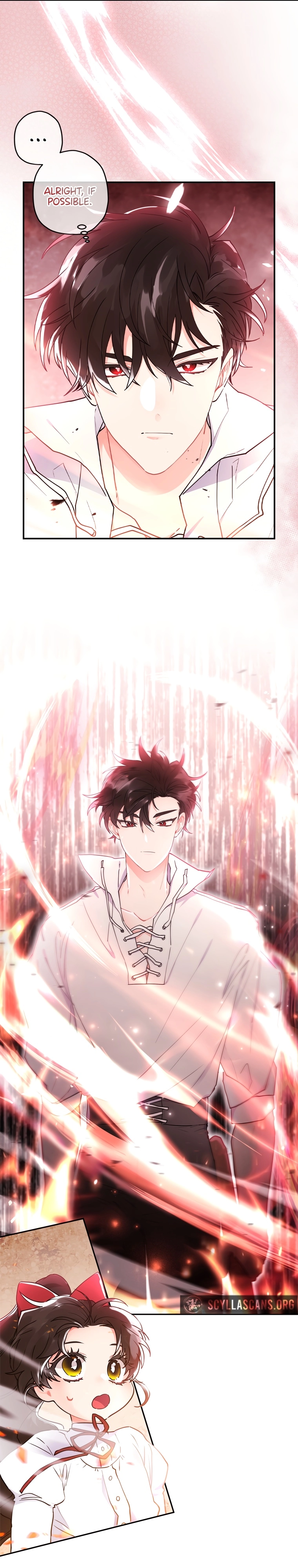 Read The Male Lead's Little Lion Daughter EN Manga Online