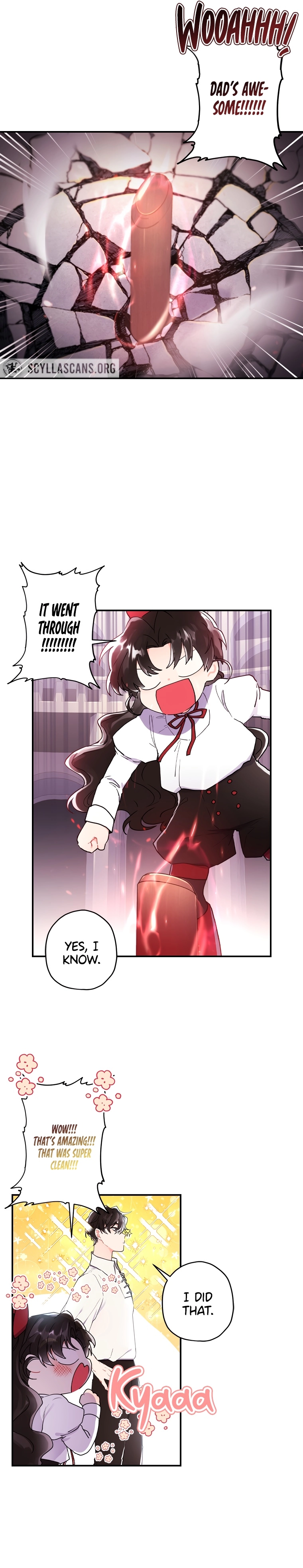Read The Male Lead's Little Lion Daughter EN Manga Online