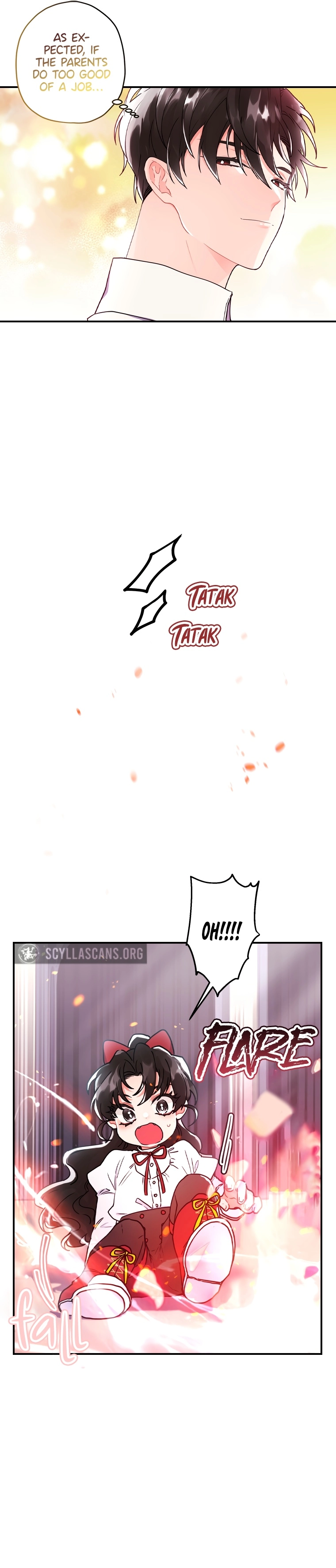 Read The Male Lead's Little Lion Daughter EN Manga Online