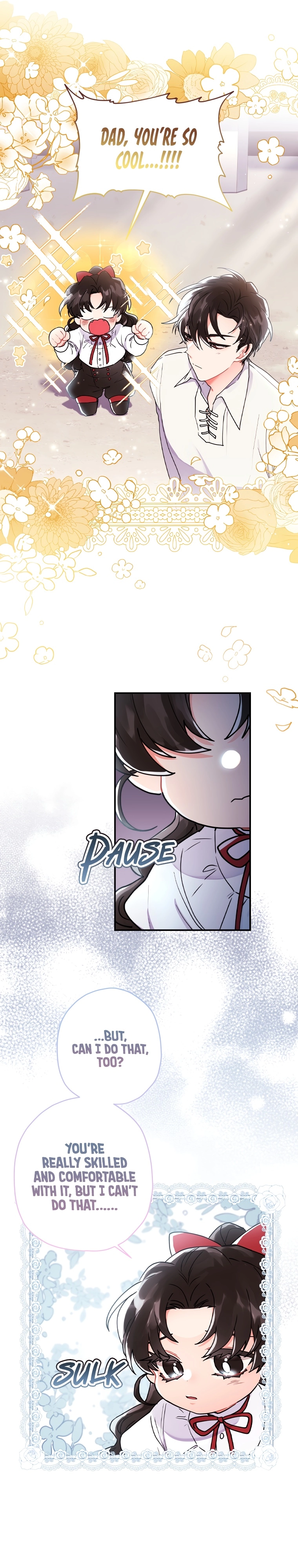Read The Male Lead's Little Lion Daughter EN Manga Online