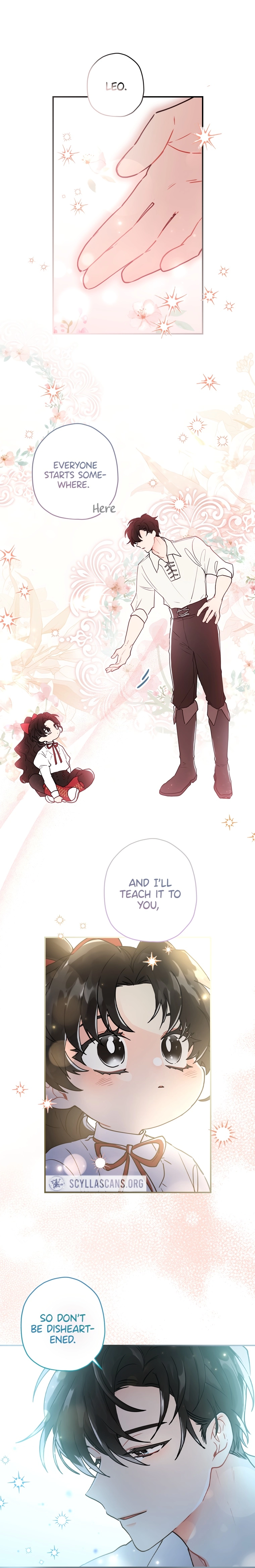 Read The Male Lead's Little Lion Daughter EN Manga Online