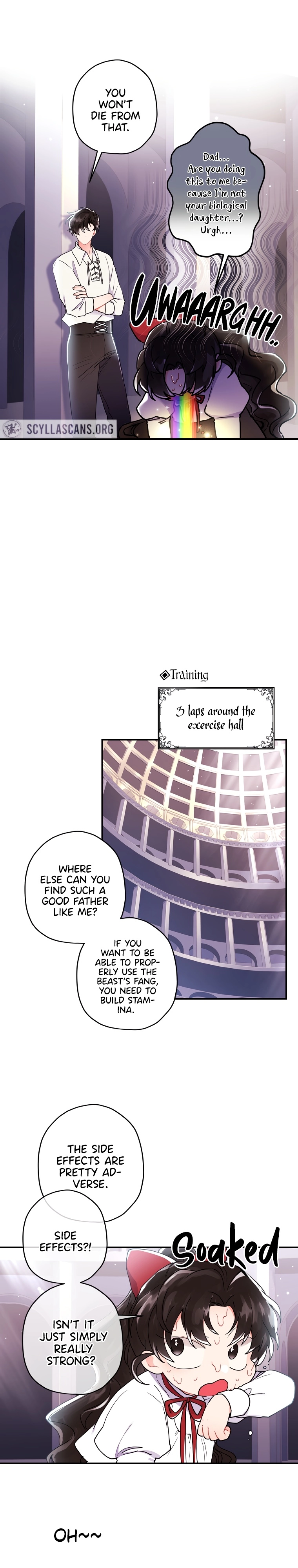 Read The Male Lead's Little Lion Daughter EN Manga Online