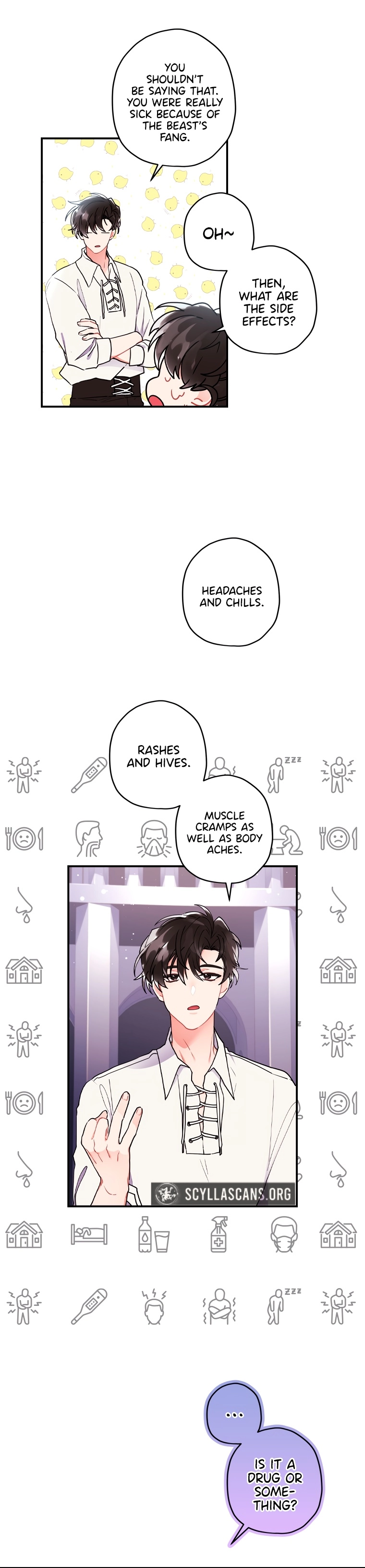 Read The Male Lead's Little Lion Daughter EN Manga Online