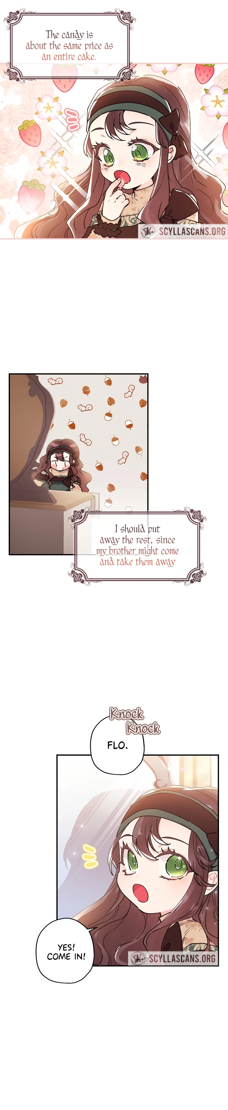 Read The Male Lead's Little Lion Daughter EN Manga Online