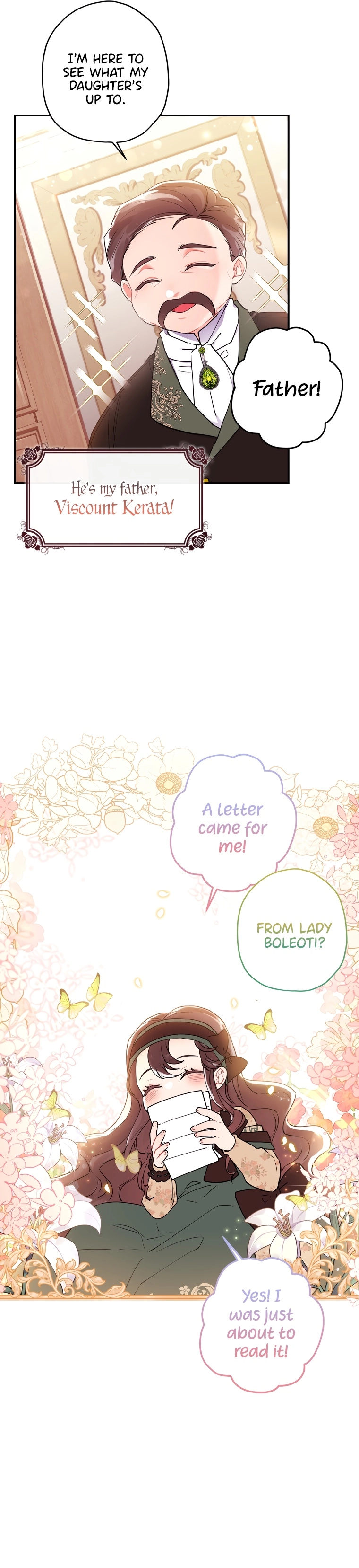 Read The Male Lead's Little Lion Daughter EN Manga Online