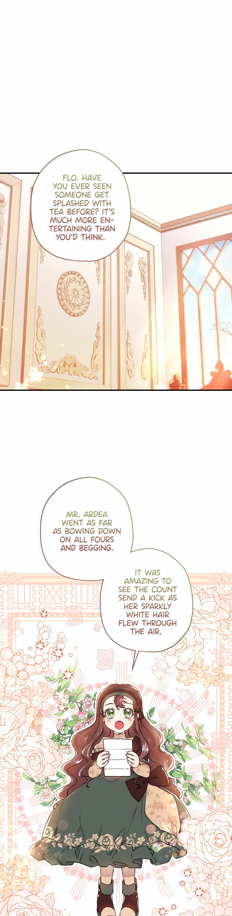 Read The Male Lead's Little Lion Daughter EN Manga Online
