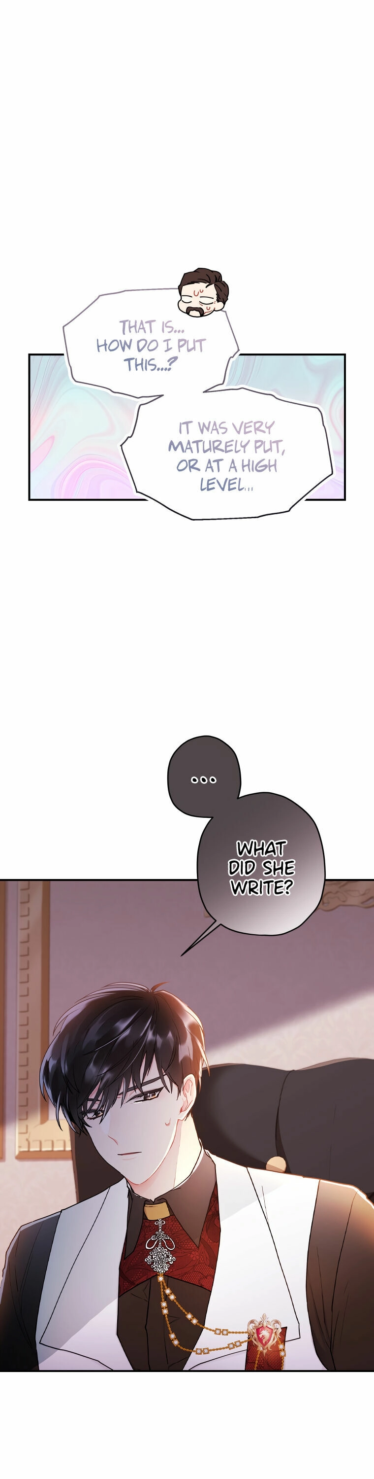 Read The Male Lead's Little Lion Daughter EN Manga Online