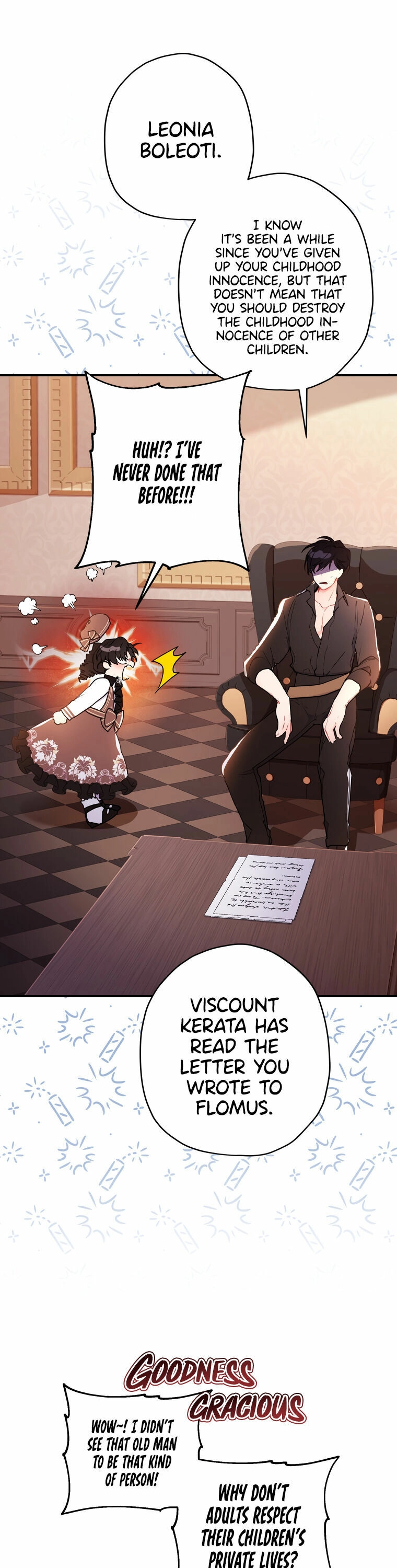 Read The Male Lead's Little Lion Daughter EN Manga Online