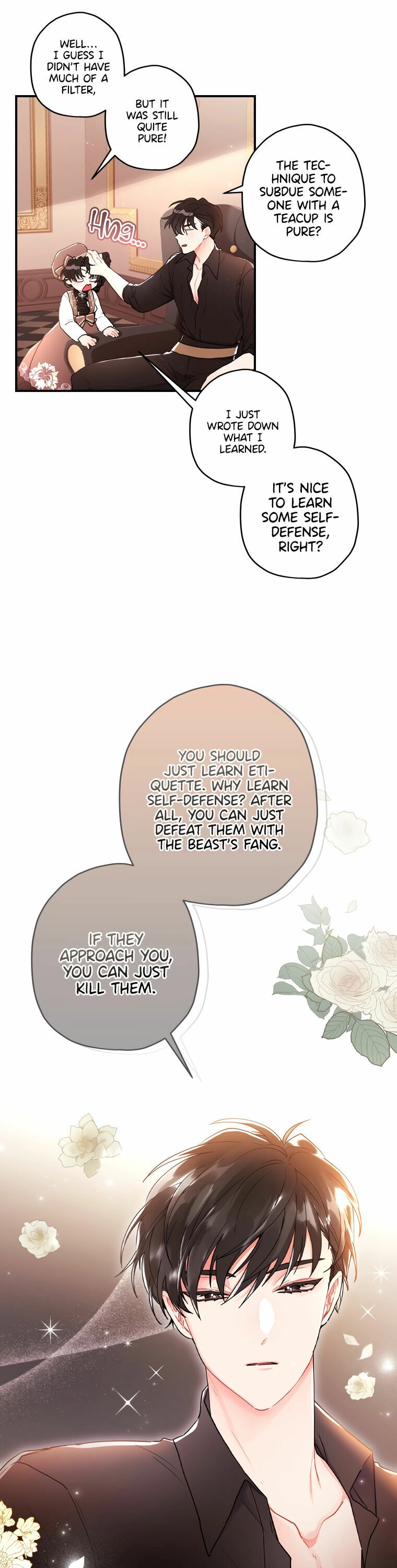 Read The Male Lead's Little Lion Daughter EN Manga Online