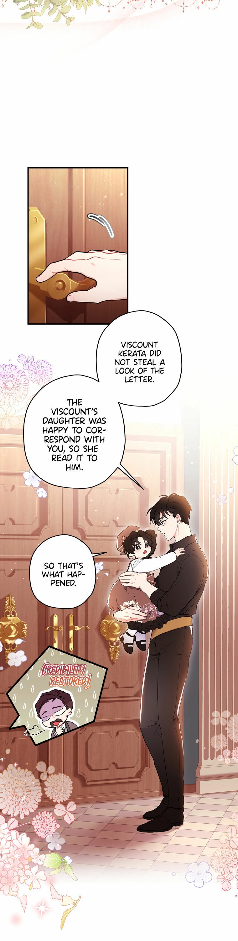 Read The Male Lead's Little Lion Daughter EN Manga Online