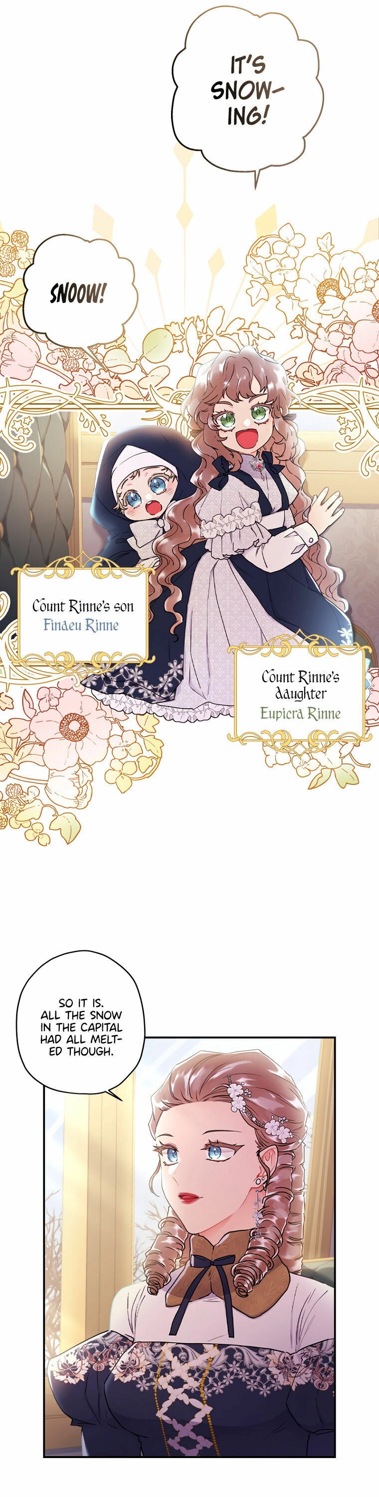 Read The Male Lead's Little Lion Daughter EN Manga Online