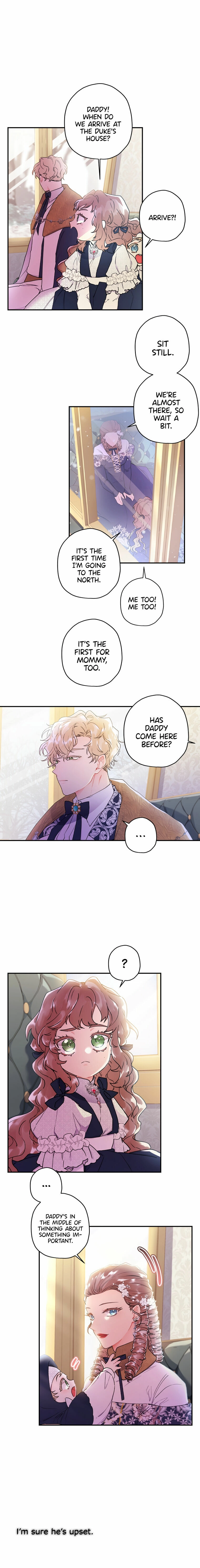 Read The Male Lead's Little Lion Daughter EN Manga Online