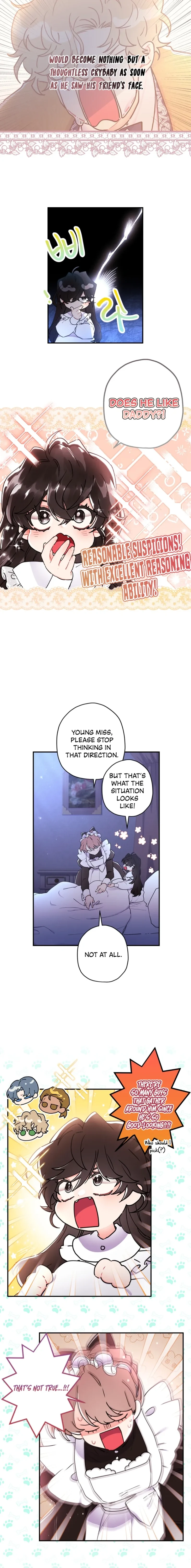 Read The Male Lead's Little Lion Daughter EN Manga Online
