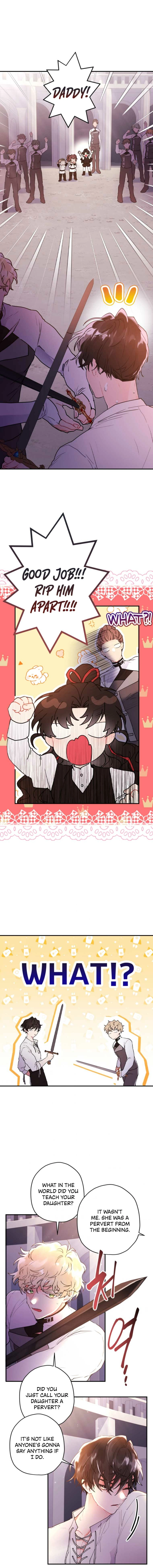 Read The Male Lead's Little Lion Daughter EN Manga Online