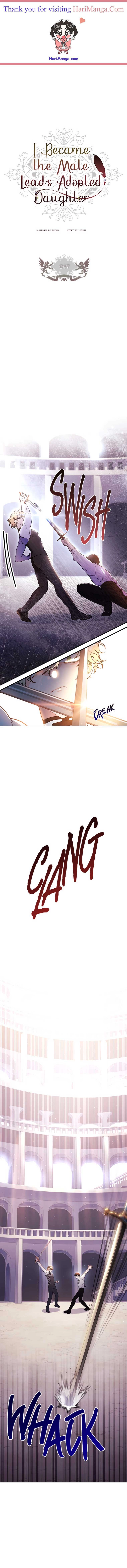 Read The Male Lead's Little Lion Daughter EN Manga Online