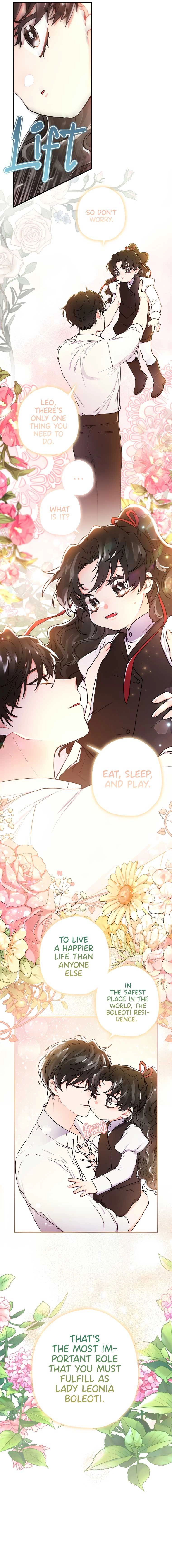 Read The Male Lead's Little Lion Daughter EN Manga Online