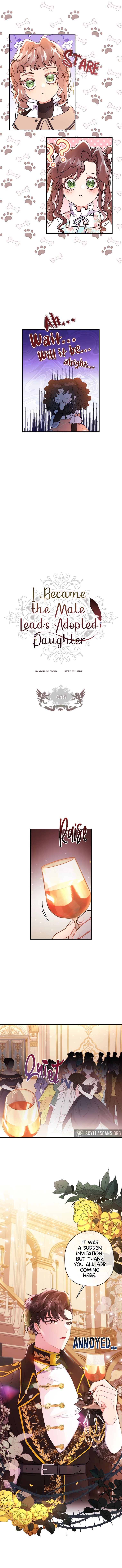 Read The Male Lead's Little Lion Daughter EN Manga Online