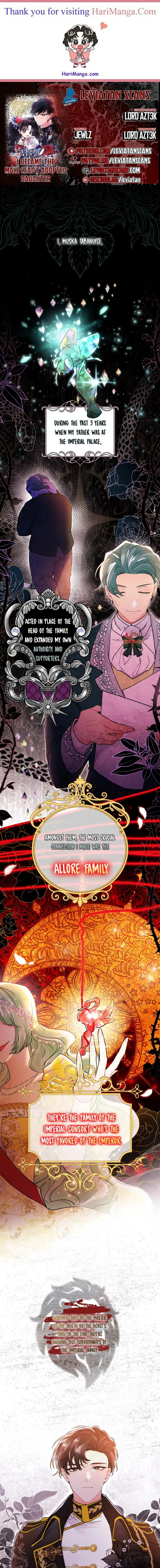 Read The Male Lead's Little Lion Daughter EN Manga Online