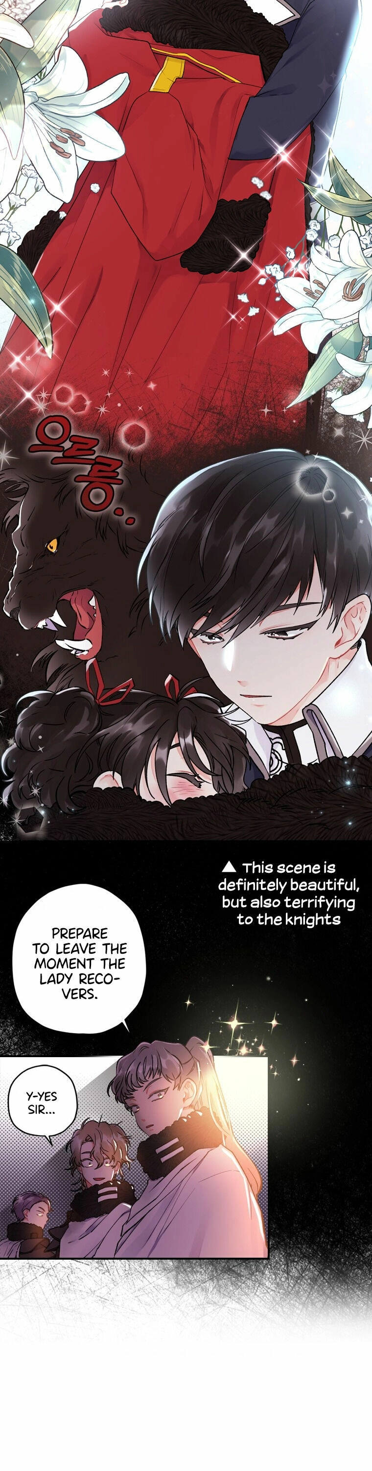 Read The Male Lead's Little Lion Daughter EN Manga Online