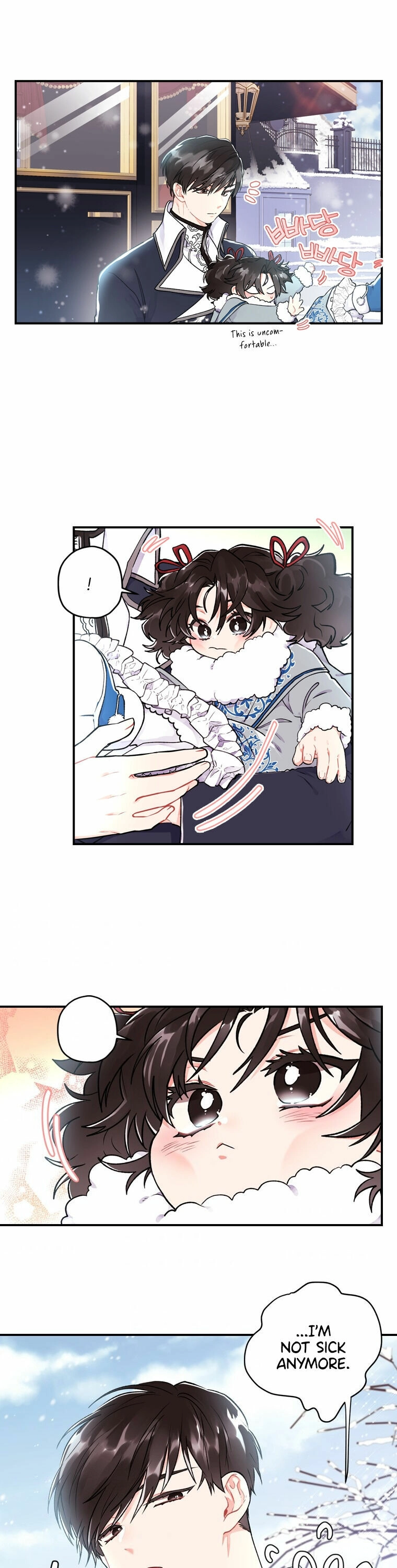 Read The Male Lead's Little Lion Daughter EN Manga Online