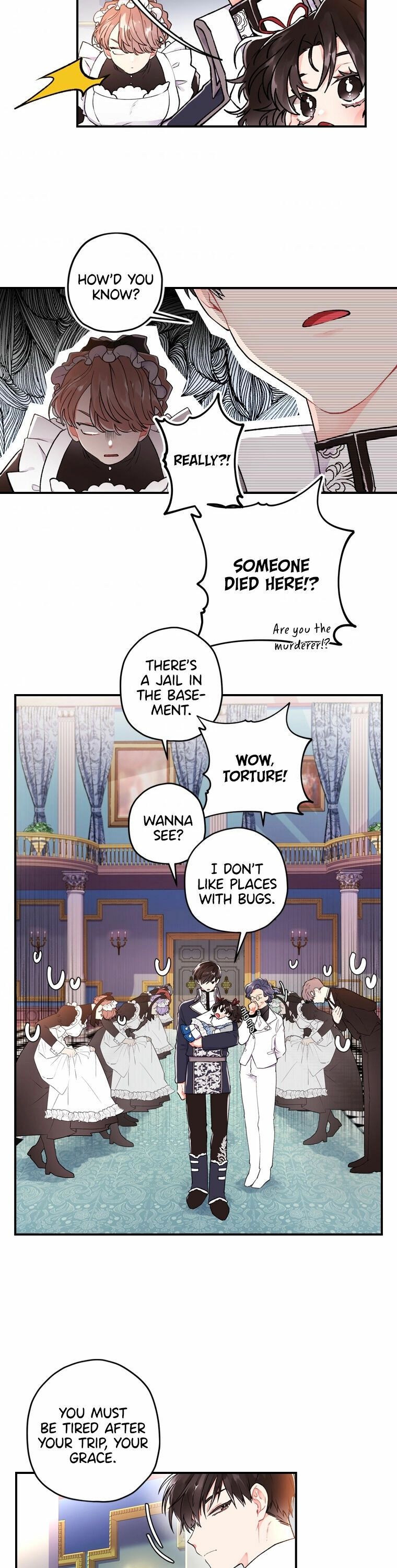 Read The Male Lead's Little Lion Daughter EN Manga Online