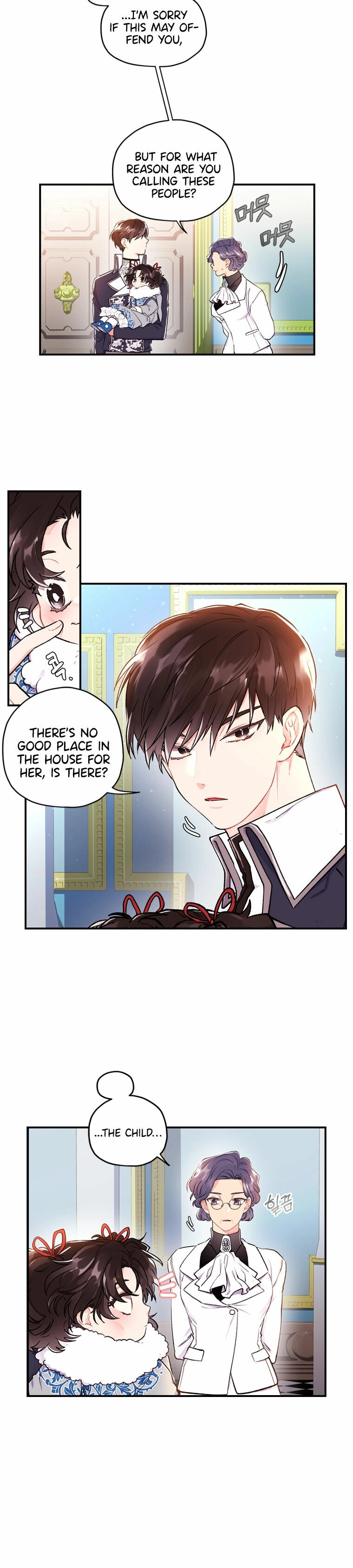 Read The Male Lead's Little Lion Daughter EN Manga Online