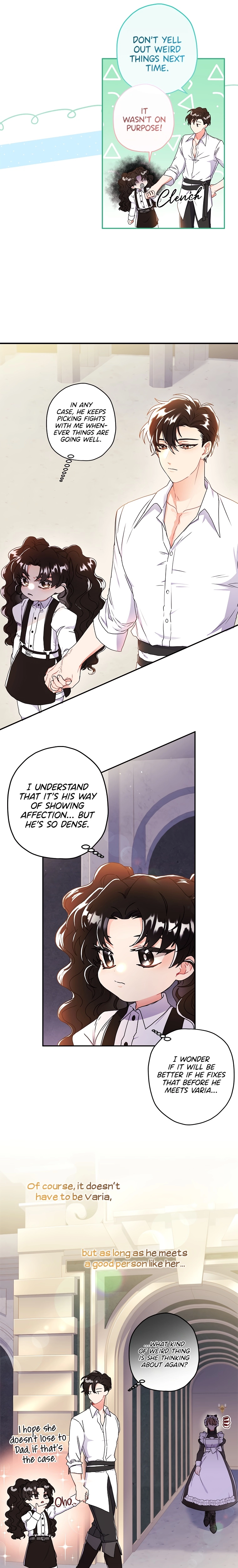 Read The Male Lead's Little Lion Daughter EN Manga Online