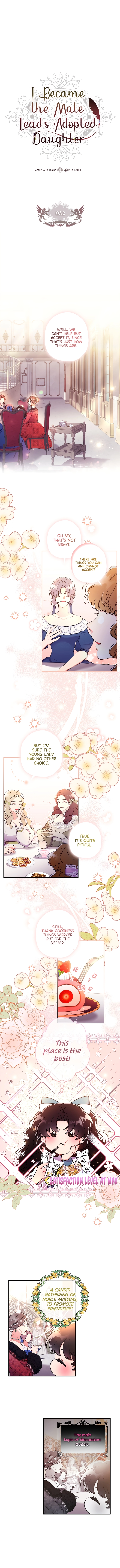 Read The Male Lead's Little Lion Daughter EN Manga Online