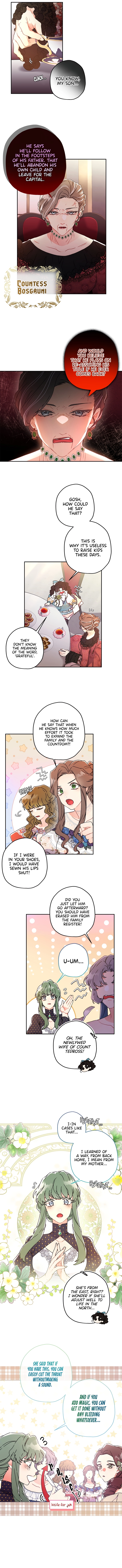Read The Male Lead's Little Lion Daughter EN Manga Online