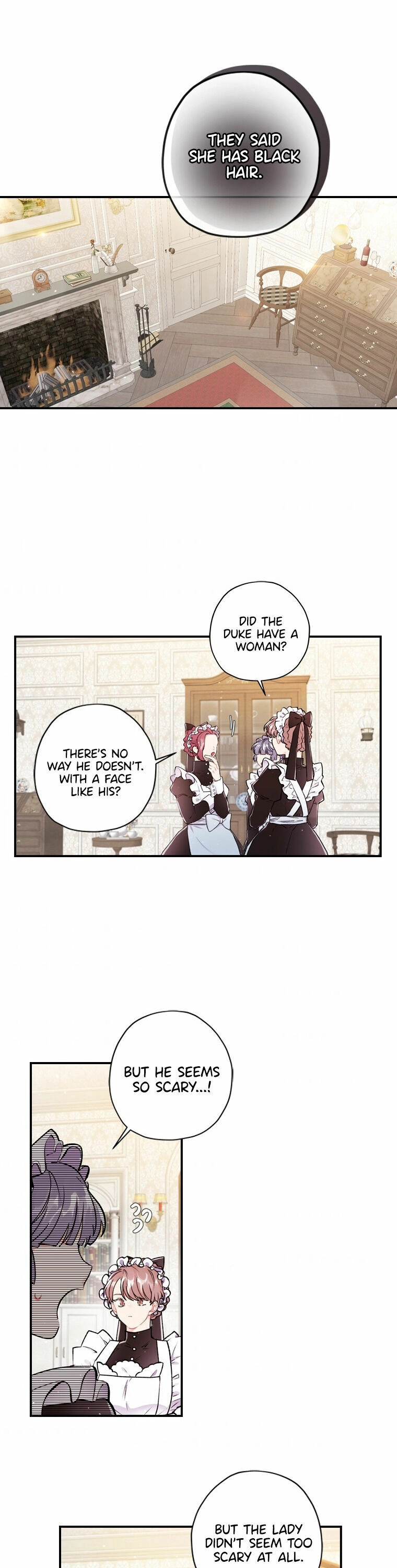 Read The Male Lead's Little Lion Daughter EN Manga Online