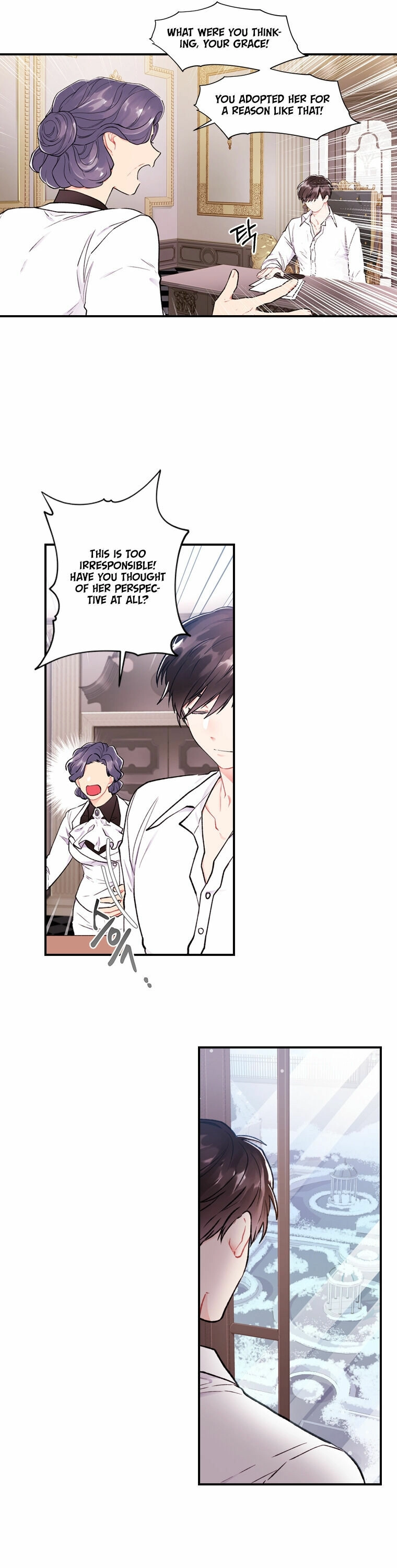 Read The Male Lead's Little Lion Daughter EN Manga Online