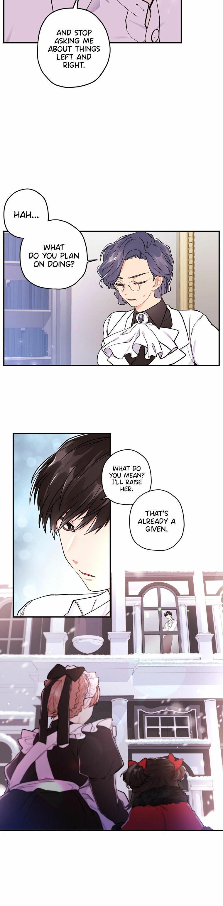Read The Male Lead's Little Lion Daughter EN Manga Online