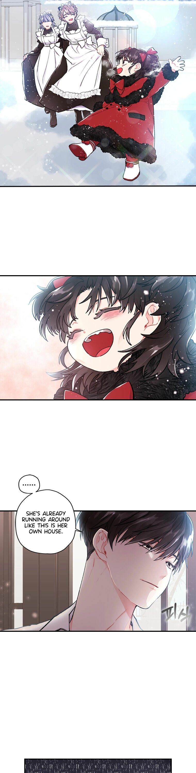 Read The Male Lead's Little Lion Daughter EN Manga Online