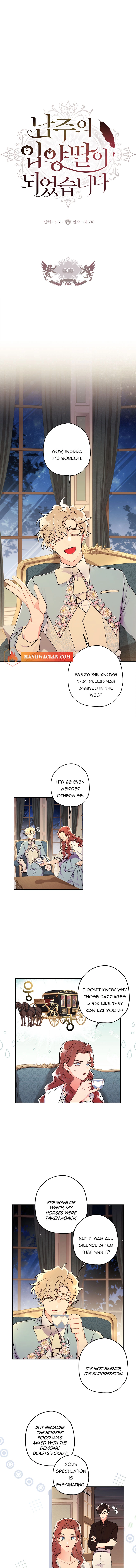 Read The Male Lead's Little Lion Daughter EN Manga Online